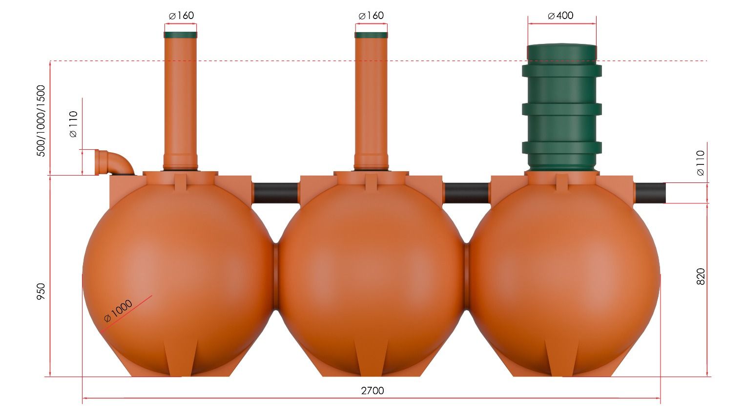Септик-Чистовод-3-Шар-Размеры_s