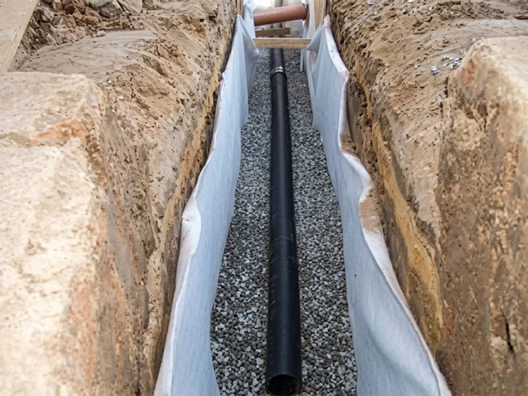 дренаж участка в минске (1) дренажные работы, укладка дренажной трубы