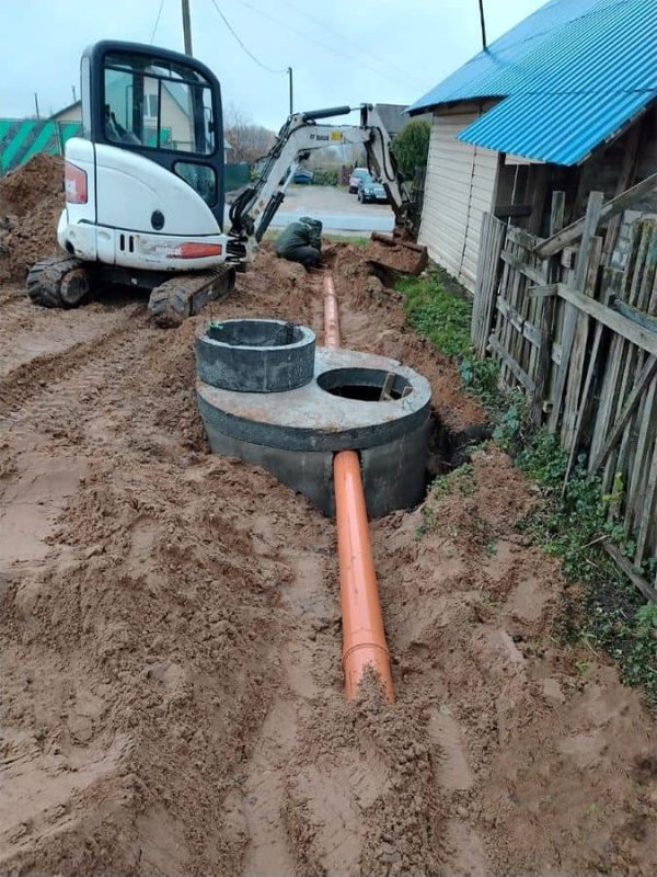 септики из бетонных колец, монтаж бетонных септиков в минске (4)