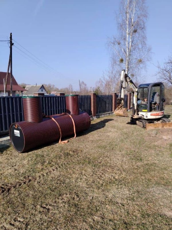 монтаж станций биологической очистки канн в минской области