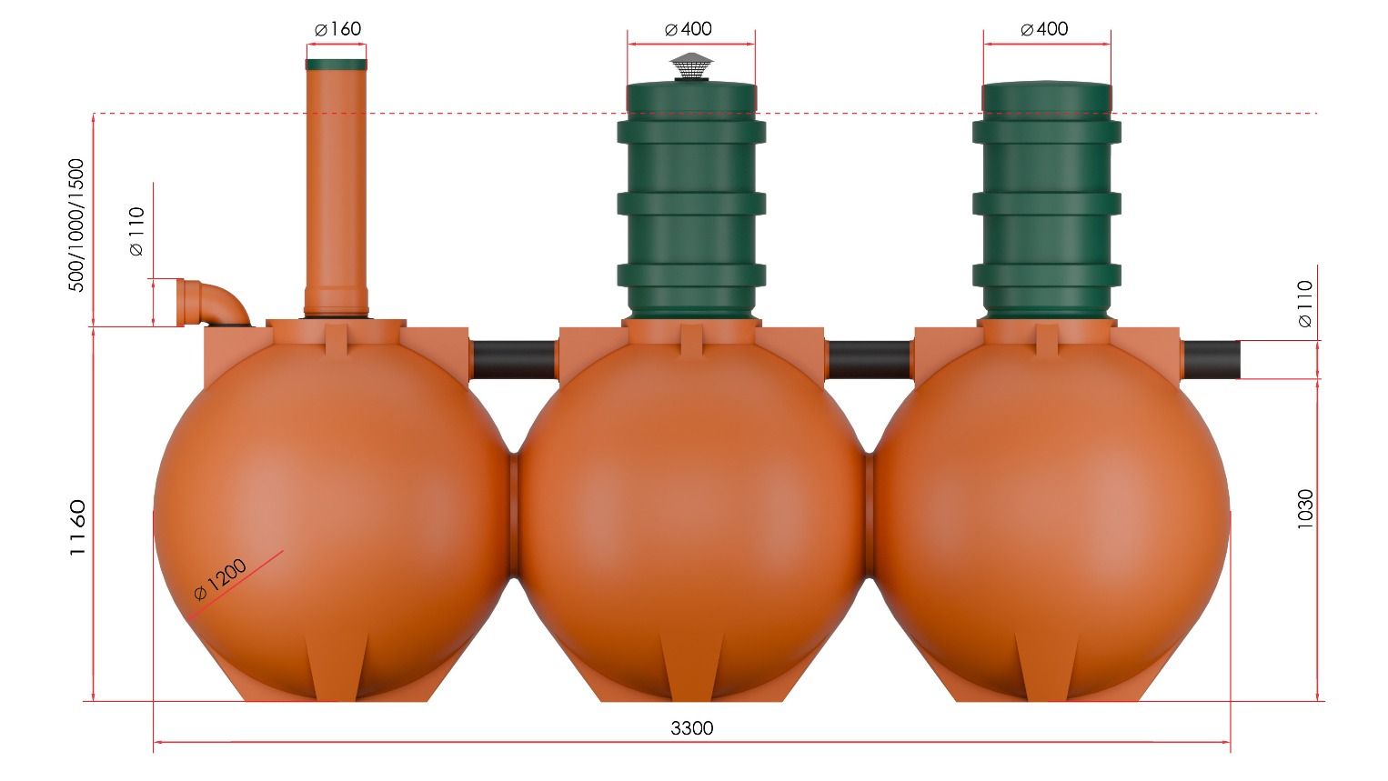 Септик-Чистовод-Аэро-6-Шар
